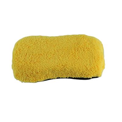 China Viable Car Cleaner Microfiber Coral Fleece Sponge for sale