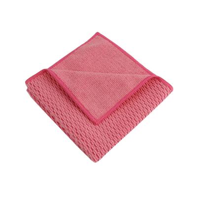 China Sustainable Lint Free Environmental Friendly Microfiber Cleaning Cloth for sale