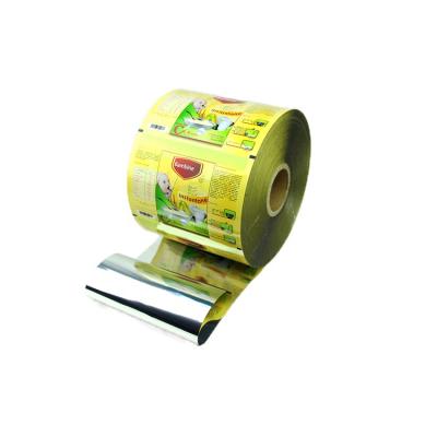 China Factory direct sales plastic film roll surface laminated plastic sealing aluminum film roll for sale