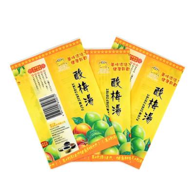 China Customized Printing PET / PVC Moisture Proof Heat Sealed Shrink Sleeve Label Wrap For Bottle Drinks for sale