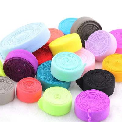 China Chinlon Elastic Colorful Elastic Band For Underwear Cuff And Down Jacket for sale