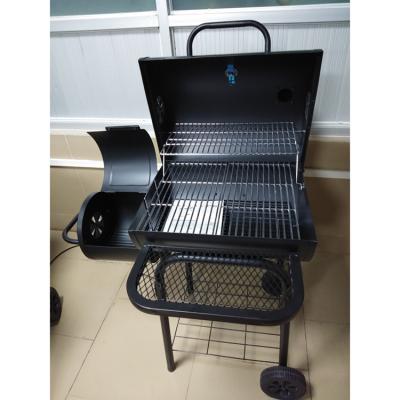 China Easily Assembled Portable Outdoor Charcoal Grills Stainless Steel BBQ Smoker BBQ Grill Outdoor Cooking for 3-5 People for sale