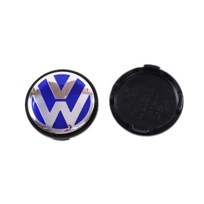 China Volkswagen Car Emblem Badges 68mm 56mm Wheel Center Hub Caps with Car Fitment Other for sale