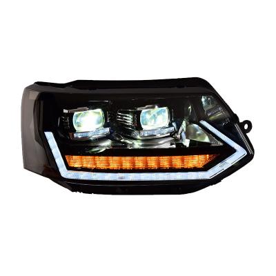 China 12V Modified LED Headlight Assembly for Volkswagen Multivan Caravelle T5 10-15 Models for sale