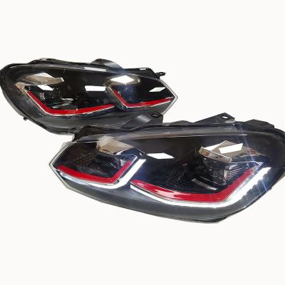 China Volkswagen Golf 6 LED Auto Lighting System Car Headlight Assembly with 12V Voltage for sale