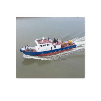 China Grandsea Steel 24m Crane Barge Work Boat Steel Hardware For Sale Singapore for sale