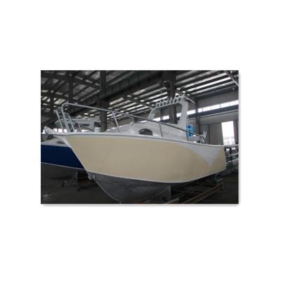 China Racing 19ft / 5.8m Aluminum Fishing Boat With Cuddy Cabin for sale