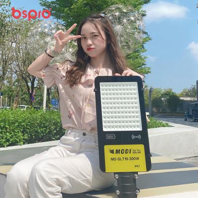 China ROAD Bspro high lumen waterproof IP65 outdoor with remote motion sensor led solar street lights for sale