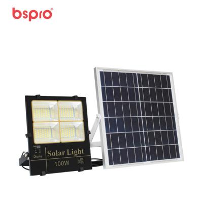 China ROUTE Bspro High Quality Competitive Price Solar Flood Light Energy Saving Led Solar Panel Flood Light for sale