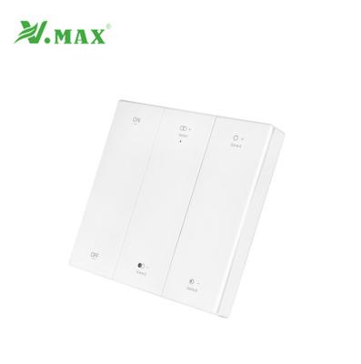 China Home/bedroom/readroom smart lighting homne touch indoor wifi remote dimmer smart light Vmax RGB smart switch for sale