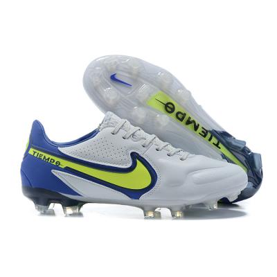 China Fashion \Legend 9 Spike Soccer Low Top Boots Comfortable \Durable Soccer Boots Tiempo FG Waterproof Knitted Outdoor Soft Soccer Shoes for sale