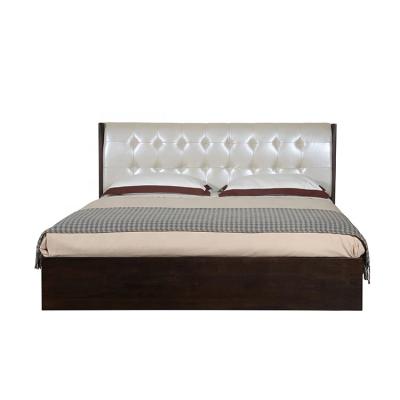 China Durable Modern Luxury Home Bedroom Furniture Soft Double King Queen Size Bed for sale