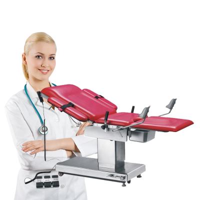 China Plastic Hospital Delivery Obstetric Gynecological Electric Bed for sale