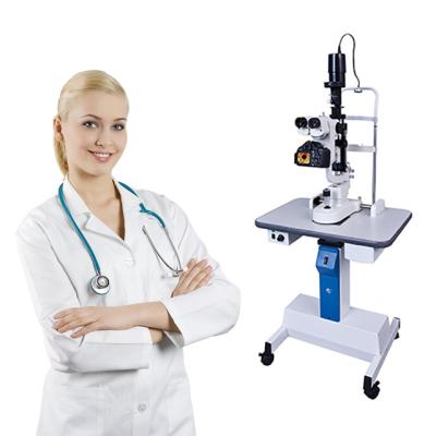 China Eye Testing Equipment CE Approved Ophthalmic Slit Lamp Microscope Price Wholesale for sale