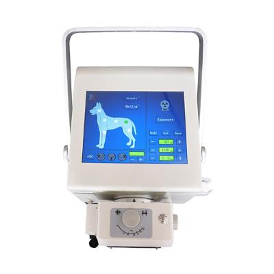 China Hot Metal Sell Price Medical Digital Portable X-Ray Portable Veterinary X-Ray Machine Mink Glass for sale