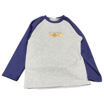 China Wholesale Fashion Breathable Kids Children Autumn Long Sleeve T-shirt Sweater Boys Girls Clothing Made in Korea for sale