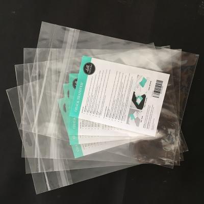 China Electronic Self Sealing Bag ECO Products Organic Cornstarch Sugar Cane Bag Self Sealing Compostable Ziplock Bag Eco-friendly Basic for sale