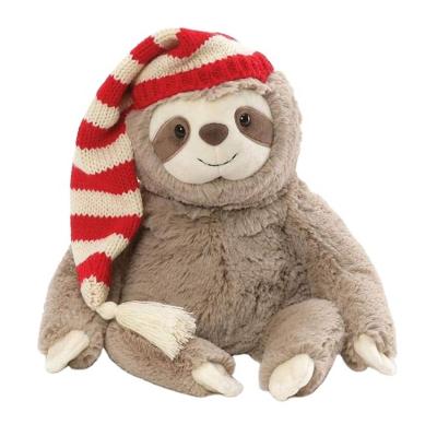 China Custom Stuffed Plush Christmas Sloth Toy Stuffed Wholesale Baby Gifts for sale