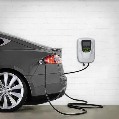 China Concise Design AC 48A Electric Car EV Charging Station Smooth Commercial EV Charger for sale