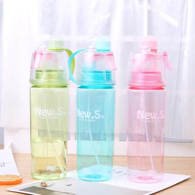 China Sustainable New Product Outdoor Sports Squeeze Plastic Drinking Water Bottle for sale