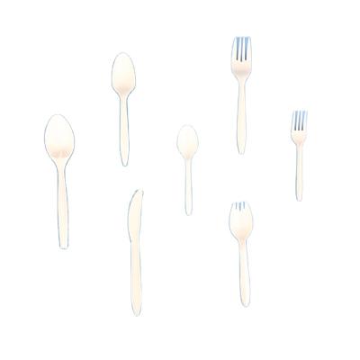 China Wholesale CLASSIC Eco Green Disposable Compostable Biodegradable Disposable Cornstarch Disposable Fork for sale