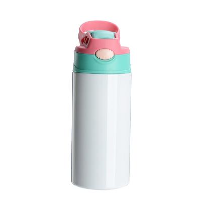 China Modern Popular 822-33 Kids Mug Kids Straw Mug Sublimation Empty Liner Insulation With Suction Spout for sale