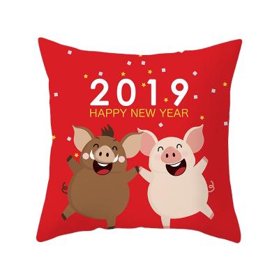 China 96-30 Style Sofa Christmas Home Chair Scatter Occasional Home Decor Cushion Cover for sale