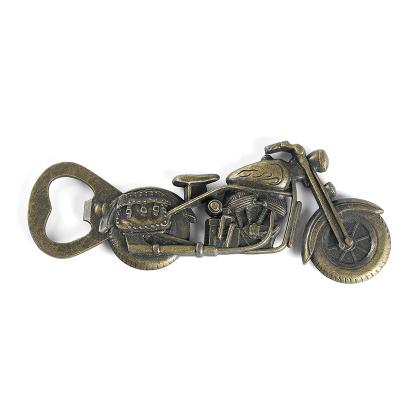 China Retro Metal Minimalist Custom Bulk Craft Souvenir Motorcycle Motorcycle Beer Bottle Opener 1025-12 for sale