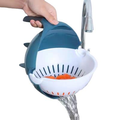 China 828-35 Viable 9-in-1 Kitchen Vegetable Cutter Shredder Household Manual Drain Basket for sale