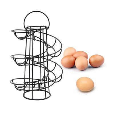 China Modern Popular Professional Kitchen Making Black Silver Shape Tool Egg for sale