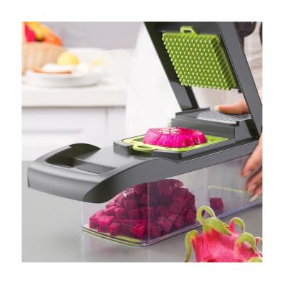 China 822-5 Multi Sustainable Dicing Device Vegetable Cutter Artifact Function Potato Shredded Grater for sale