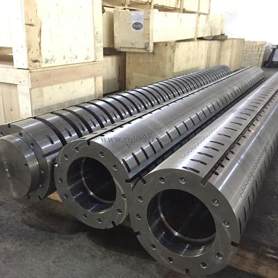 China Industrial Factory Steel Roller Large Drum Complex Roller For Fabric Converting for sale