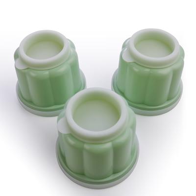 China Food Grade Reusable Jelly Pudding Cups Steel High Quality Plastic Moldings Cake Molds for sale