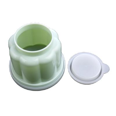 China Hot Selling Steel Food Grade Pudding Cup Mini Plastic Cake Mold With Lid for sale