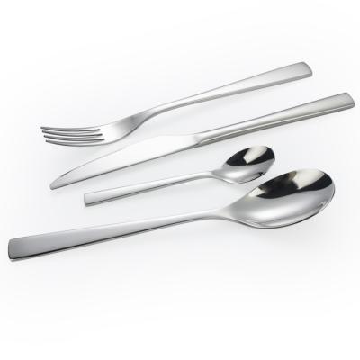 China 2021 contemporary high quality luxury flatware set stainless steel flateware talheres set for sale