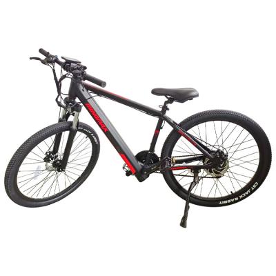 China Modern Aluminum Alloy Electric Bicycle 11 Inch Mountain Ebike 351w Mid Drive Ebike for sale