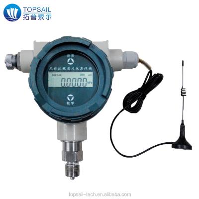 China Brass Stainless Steel Case Internal GSM Pressure Sensor Transmitter Radio For Hot Water Pipe Pressure And Thermal Gauge At Heat Distribution Utilities for sale