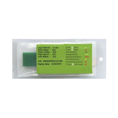 China Single Trip Temperature Datalogger with PDF Report Dis12 for sale