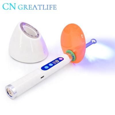 China Plastic Dental Product 1s Lamp Light Cordless Dental Led Curing Dental Treatment Led Curing Led Light for sale