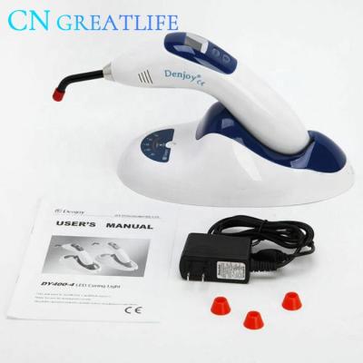 China Denjoy Type DY400-4 Dental Led Curing Metal Dentist Dental Cordless Curing Light Dental Compound Type Dental Light for sale