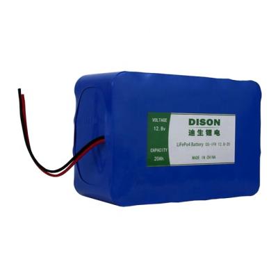 China Military industry LFP 12.8v 20Ah 256Wh LiFePo4 lithium ion phosphate battery pack for solar street light for sale