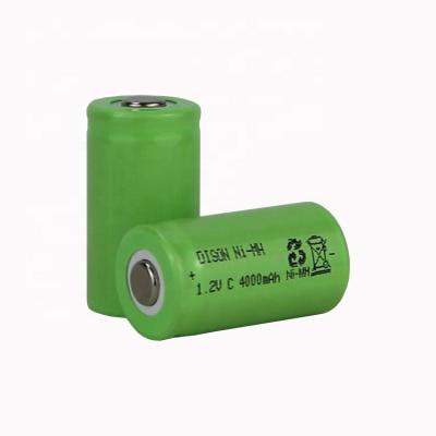 China Emergency Lighting Ni-MH C 4000mah High Temperature Rechargeable Battery Cells For Emergency Lighting for sale