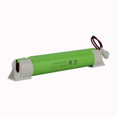 China Emergency lighting NiMh HRK33/62 D 3.6v 7ah rechargeable battery pack for emergency lighting for sale