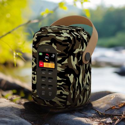 China Type C Custom Appearance Design Portable Power Power Station High Capacity 300w Outdoor Camping Uninterruptible Power Supply (ups) for sale