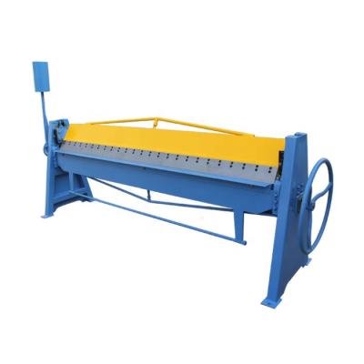 China Building Material Stores Factory Price WS1.5*2000 Manual Flange Manual Bending Machine Manual Bending Machine Crimping Wheel By Hand for sale