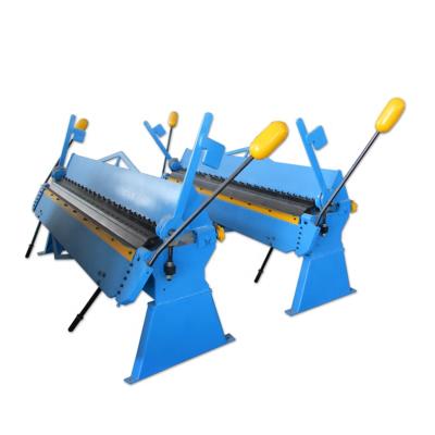 China Building Material Shops Quality Sheet Mechanical Hand Folder Small Machine Manual Sheet Metal Box and Pan Bending Machine for sale