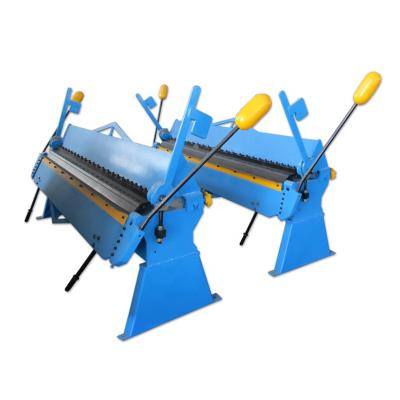 China Stores JG67 Series Manual Pan Brake Hand Type Plate Bending Machine Manual Building Material Sheet Iron Hand Bending Machine for sale