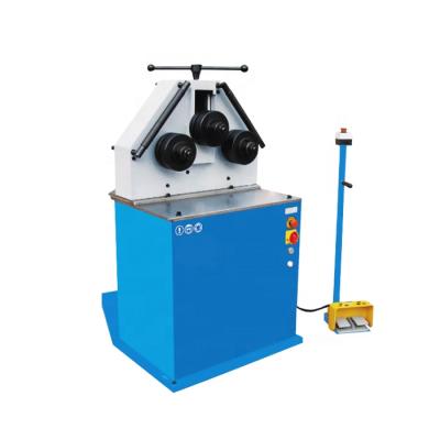 China RBM40HV 3 Operation Horizontal and Vertical Roller Round Bar Metal Profile Pipe Bar Bender Steel Electric Profile Round Bending Machine for sale