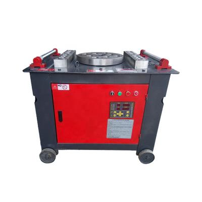 China Steel Bar Bending GW40A Small Processing Steel Bar Ring Making Curve Twist Machinery Steel Bar Curving Machine for sale