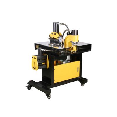 China Retail DHY-150D 3 in 1 Electric Power Brass Sheet Cutting CNC Busbar Processor Hydraulic Copper Aluminum Punch Machine for sale